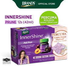 BRAND'S Innershine Prune Essence 12's (42ml) Free Exclusive Scarf