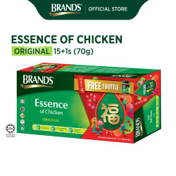 BRAND'S Essence of Chicken Original 15's FREE 1 Bottle (70gm)