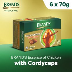 BRAND'S® Essence of Chicken with Cordyceps 6's x 70g