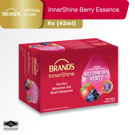 BRAND'S InnerShine Berry Essence 6's (42ml) (Made from 7 Types Premium Berries for Younger Looking Skin)