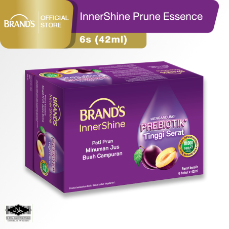 BRAND'S Innershine Prune Essence 6's (42ml)(For Radiant Skin & Promote Bowel Movement)