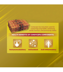 BRAND’S Essence of Chicken with Cordyceps 12's (70gm)(Improve Qi & Immunity)