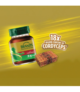 BRAND’S Essence of Chicken with Cordyceps 12's (70gm)(Improve Qi & Immunity)