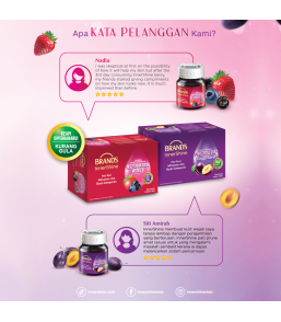 BRAND'S Innershine Berry Essence 12's (42ml)(For Younger Looking Skin)