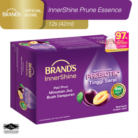 BRAND'S Innershine Prune Essence 12's (42ml)(For Radiant Skin & Promote Bowel Movement)