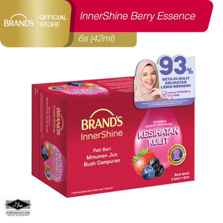 BRAND'S InnerShine Berry Essence 6's (42ml) (Made from 7 Types Premium Berries for Younger Looking Skin)