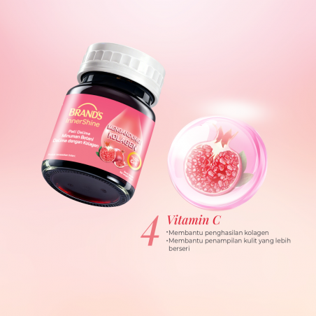 InnerShine Botanical Beverage Pomegranate with Collagen 6s (42ml)