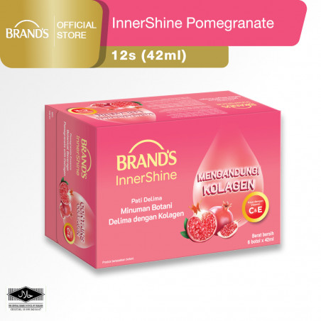 InnerShine Botanical Beverage Pomegranate with Collagen 12s (42ml)