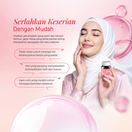 InnerShine Botanical Beverage Pomegranate with Collagen 12s (42ml)